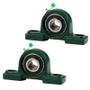 Imagem de 02 Mancal Pedestal Com Rolamento P208 40Mm