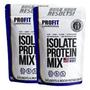 Imagem de 02x Whey Isolate Protein Mix Refil 900g Cookies - Profit