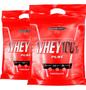 Imagem de 02x Whey Protein 100% Pure 907gr Refil - Integral Médica