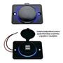 Imagem de 03 Carregador Automotivo Tomada 3.1a Slim 2 Usb Gadget Gps