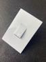 Imagem de 03 Conjuntos de Interruptor Simples 4x2 - Recta Branco Gloss