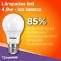 Imagem de 03 Lampadas LED 4,9W Luz Branca 6500K Rayovac 3 caixas Bulbo Soquete E27 Luz Fria