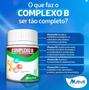 Imagem de 03un Complexo B Vitaminas B1, B2, B3, B5, B6, B7, B12 c/ 60 Cápsulas Nutivit
