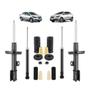 Imagem de 04 Amortecedor Nakata Chevrolet Prisma 2013 A 2019 + Kit Batente