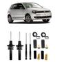 Imagem de 04 Amortecedores + 04 Kits Batentes Completos Polo GTGTI 2007 Até 2012 1,8 2,0 8v 20v