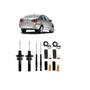 Imagem de 04 Amortecedores + 04 Kits Batentes Completos Polo Sedan Highline 2002 Até 2003 1,6 2,0 8v