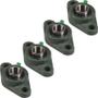 Imagem de 04 Mancal Flange Com Rolamento Ucfl208 - P Eixo 40Mm
