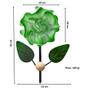 Imagem de 04 un. Suporte Cabideiro Rústico de Parede em Ferro com Flor (TN2299CF1.6) com 1 ou 2 Ganchos