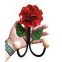 Imagem de 04 un. Suporte Cabideiro Rústico de Parede em Ferro com Flor (TN2299CF1.6) com 1 ou 2 Ganchos