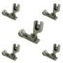 Imagem de 05 Calcadores Pesponto Lado Direito C. Guia Reta Industrial 2mm SP-18 1/16