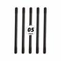 Imagem de 05 Prisioneiro Aço 07 mm X 100 mm MA Rosca Grossa Fio 1,00