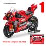 Imagem de 1:18 Ducati Lenovo Team Bagnaia Motogp Modelo De Motocicleta De Corrida Maisto Toy Gift 2023