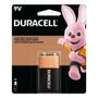 Imagem de 1 Bateria Duracell Pilha Alcalina 9 Volts MN1604B1