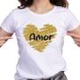 Imagem de 1 Camiseta Personalizada Ano Novo Virada Coracão Amor