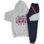 Imagem de 1 Conjunto Moletom Menina Roupa Infantil Inverno Feminino