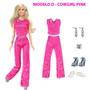 Imagem de 1 Conjunto Roupa Vestido Barbie O Filme + 2 pares de sapatos