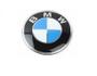 Imagem de 1 Emblema Adesivo Logo Bmw Aluminio Volante 45Mm Duplaface