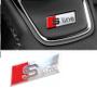 Imagem de 1 Emblema Audi Sline Volante A1 A3 S3 S4 S6 A4 A5 Q3 Q5