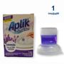 Imagem de 1 Gel Sanitário Adesivo Vaso Lavanda Marine Limão Floral Pinho Eucalipto 7g Marca Aplik - Envio Já