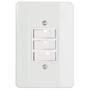 Imagem de 1 Int Simp+2Int Par 10A 250V C/Pl Mill Mec