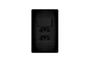 Imagem de 1 Interruptor Simples e 2 Tomadas Pretas 20A/250V - Fame