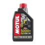 Imagem de 1 Litro Óleo De Motor Motul 5000+ 10w30 4t Semi Sintetico Cb Xre 300 Bros 150 160 Pcx Cb Twister 250 Fan Titan 150 160