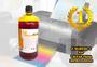 Imagem de 1 Litro Yellow Tinta Para Impressora Hp DesingJet 4520 L65500 T1200 Alta Qualidade Kings Of Ink