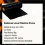 Imagem de 1 Metro Lona Plástica Preta Para Pintura Com 4 Metros De Largura Uso Geral Lona Preta 1mx4m