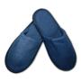 Imagem de 1 Par Chinelo Pantufa Slim Plush Aveludado Masculino Azul 37/38 Cód. 731