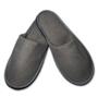 Imagem de 1 Par Chinelo Pantufa Slim Plush Aveludado Masculino Cinza 37/38 Cód. 732