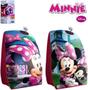 Imagem de 1 par de Bóia inflável de Braço 23x14cm Minnie Mouse Infantil até 20kg p/ criança acima de 3 anos