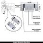 Imagem de 1 Par de Conector de Encaixe para Móveis Sofá Cabeceira Painel Zincado G59