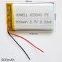 Imagem de 1 Peça 603048 2 Fios 6mm X 30mm X 48mm 3,7v 900mah -