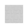 Imagem de 1 Placa PVC 3d Revestimento de Parede Decorativa Mini Cadre Alto relevo Quarto Sala Cozinha 50cm x 50cm