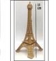 Imagem de 1 torre eiffel com 13 cm de altura dourada - miniatura  p/ decoração