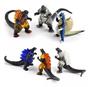 Imagem de 10 Action Figures Bonecos Godzilla Turma Vilões Raro Coleção