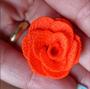 Imagem de 10 Apliques: Flor de Poliester 2,5cm