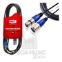 Imagem de 10 Cabo Microfone Dmx Xlr Canon Balanceado 5 Metros