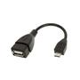 Imagem de 10 Cabo Otg V8 Micro Usb Otg Host Tablet Celular Pendrive