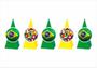 Imagem de 10 Caixinhas CONE para doces Copa do Mundo Brasil
