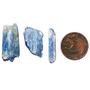 Imagem de 10 Cianita Azul Lamina Bruto Pedra Natural 10 a 30mm Class B