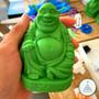 Imagem de 10 cm - Decoração de Mesa / Sala / Quarto - Shrek Buda - Buddha / Budismo Boneca Action Figure Coleção Modelo Miniatura