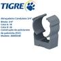 Imagem de 10 Conduletes Abraçadeira Pvc Cinza 3/4 Pol. Tigre Top