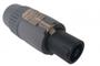 Imagem de 10 Conector Plug speakon 4 vias macho cinza com trava