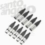 Imagem de 10 Conector XLR Linha 3 Polos Macho x Femea XLR