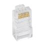 Imagem de 10 Conectores Macho Plug RJ45 Cat5e Soho Plus - Furukawa