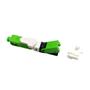 Imagem de 10 conectores sc apc ecs250d click verde