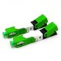 Imagem de 10 conectores sc apc ecs250d click verde