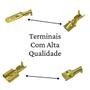 Imagem de 10 Conjunto Conector 2 Vias Macho E Fêmea Plug Para Caixa Com Terminais Resistentes De Alta Qualidade
