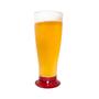 Imagem de 10 Copos Tulipa De Acrílico Base Colorida 350 Ml